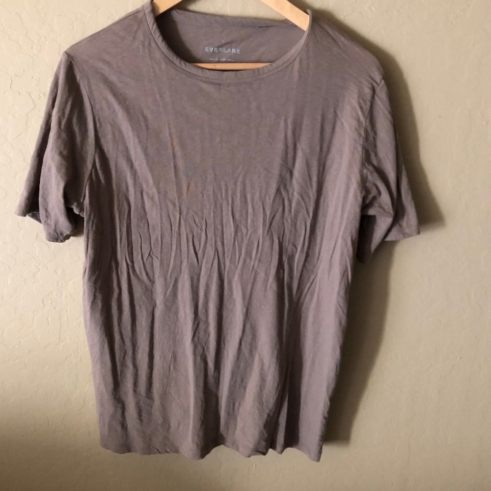 Everlane The Air Oversized Crew Tee Clay NEW !!!!